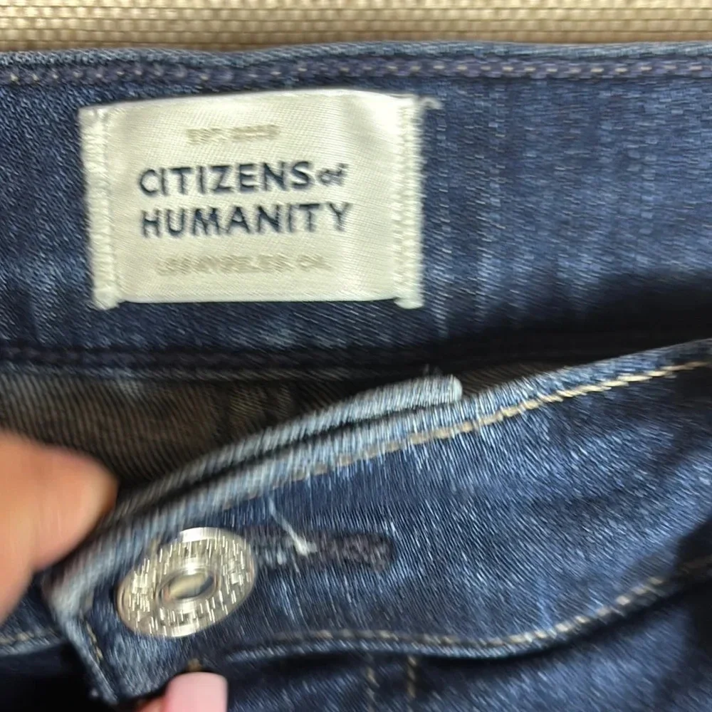 Citizens Of Humanity > Dark Blue High Rise Skinny Isola Jeans 30 - Picture 6 of 11